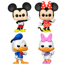 Blister 4 figuras POP Disney 100th Anniversary Disney Classic Exclusive